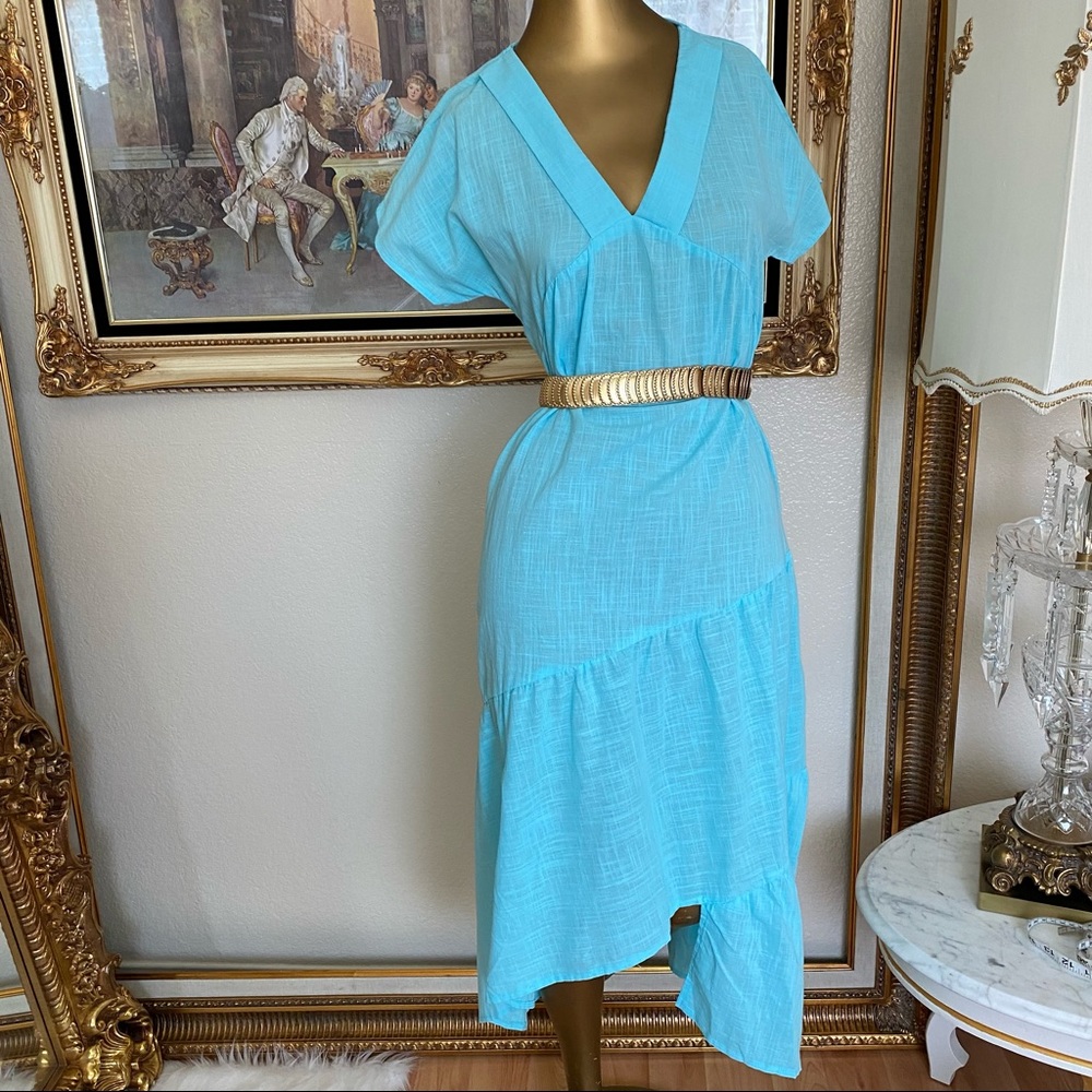 Zanzea Collection Dress Blue